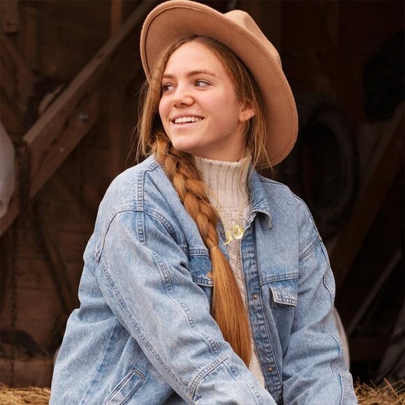 YANCHUN Necklace for Women Gold Charm Cowgirl Hat & Boots Western Jewelry Gift - Picture 2 of 7